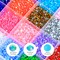18000pcs 3mm Flat Back Rhinestones Kit - Large Pack with Glue (Mix Colors)